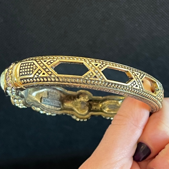 HEIDI DAUS Bracelet Swarovski Crystal Bracelet Slip On - Classic ~Gorgeous! - Picture 5 of 15